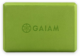 Yoga block by Gaiam